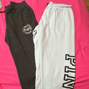 Pink sweats. Size large.